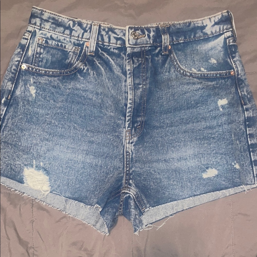 Denim Blue Women's Shorts